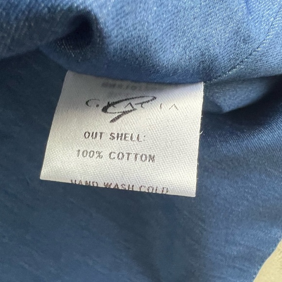 Women’s Garcia renaissance off the shoulder NWT Royal Blue Top Size Large - Picture 13 of 13